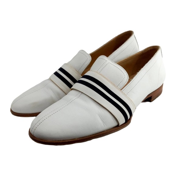 rag & bone White And Black Striped Loafer Size 39.5 EUC - Picture 4 of 13